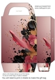 Black gold and pink gift bag 9