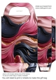 Black gold and pink gift bag 10