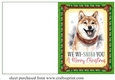 We Wi-Shiba cut and fold card