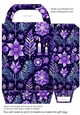 Purple Christmas gift bag n15