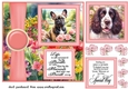 Summer garden pup card front 1