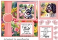 Summer garden pup card front 3