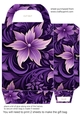 Purple Christmas gift bag 23
