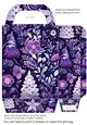 Purple Christmas gift bag 26