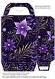 Purple Christmas gift bag 28