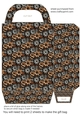 Floral wood gift bag 2