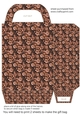 Floral wood gift bag 5