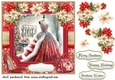 The Christmas dress card front 5