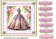 Ballgown card front 12