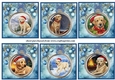 6 Christmas Labrador bauble toppers 5