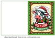 Holy cow its Christmas cut and fold card 2