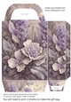 Lilac floral gift bag 2