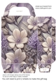 Lilac floral gift bag 7