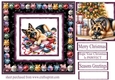 Bauble framed Christmas Shepherd card front 4