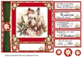 Red and green Christmas Scottie card front 7