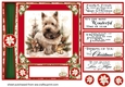 Red and green Christmas Scottie card front 9
