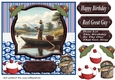 Gone fishing card front 6