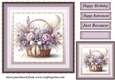 Lilac floral card front 2