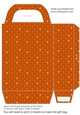 Red tufted diamond gift bag 3