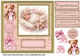 New Baby girl card front 2
