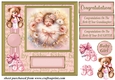New Baby girl card front 3