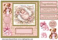 New Baby girl card front 4