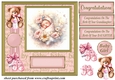 New Baby girl card front 5