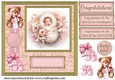 New Baby girl card front 6