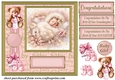 New Baby girl card front 12