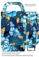 Blue floral gift bag 8