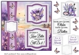 2 Panel Lavender make up card front 1