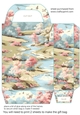 Pastel English countryside gift bag 2