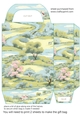 Pastel English countryside gift bag 3