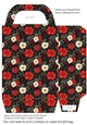 Christmas vibes floral gift bag 10