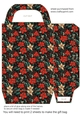 Christmas vibes floral gift bag 12