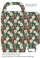 Christmas vibes floral gift bag 14