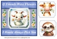 Daisy if friends were flowers card front 4