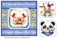 Daisy if friends were flowers card front 5