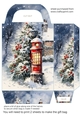 Christmas themed gift bag (N2)