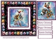 Christmas donkey card front 4