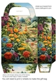 Floral bird gift bag 3