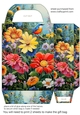 Floral bird gift bag 4