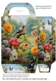 Floral bird gift bag 5