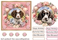 6x6 aprox Floral frame Springer card front 3