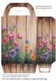 Wood and floral gift bag 2
