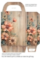 Wood and floral gift bag 5