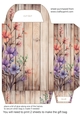 Wood and floral gift bag 7