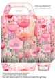Pink garden gift bag 3