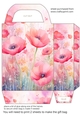 Pink garden gift bag 7