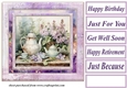 Floral teatime card front 2
